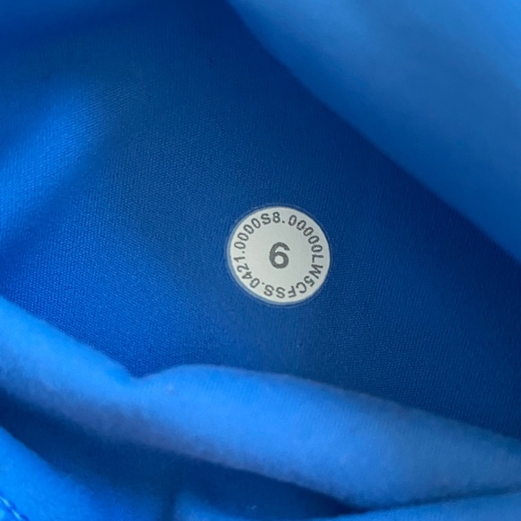 Lululemon Blue High Waisted Fast and Free Leggings - Picture 10 of 12